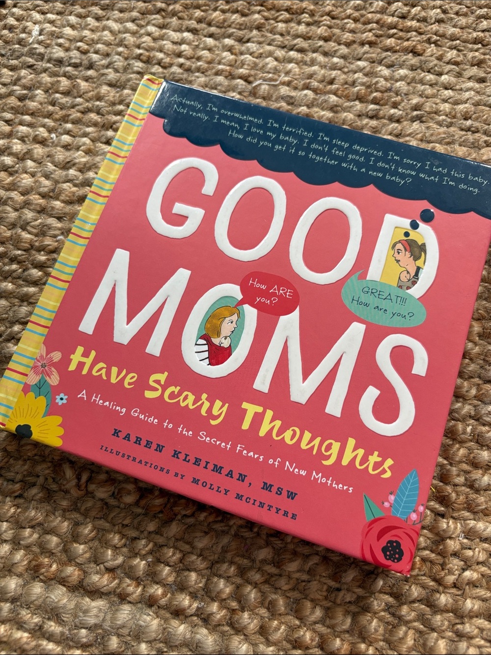 Good Moms Have Scary Thoughts - Pink Cover Parenting Book
